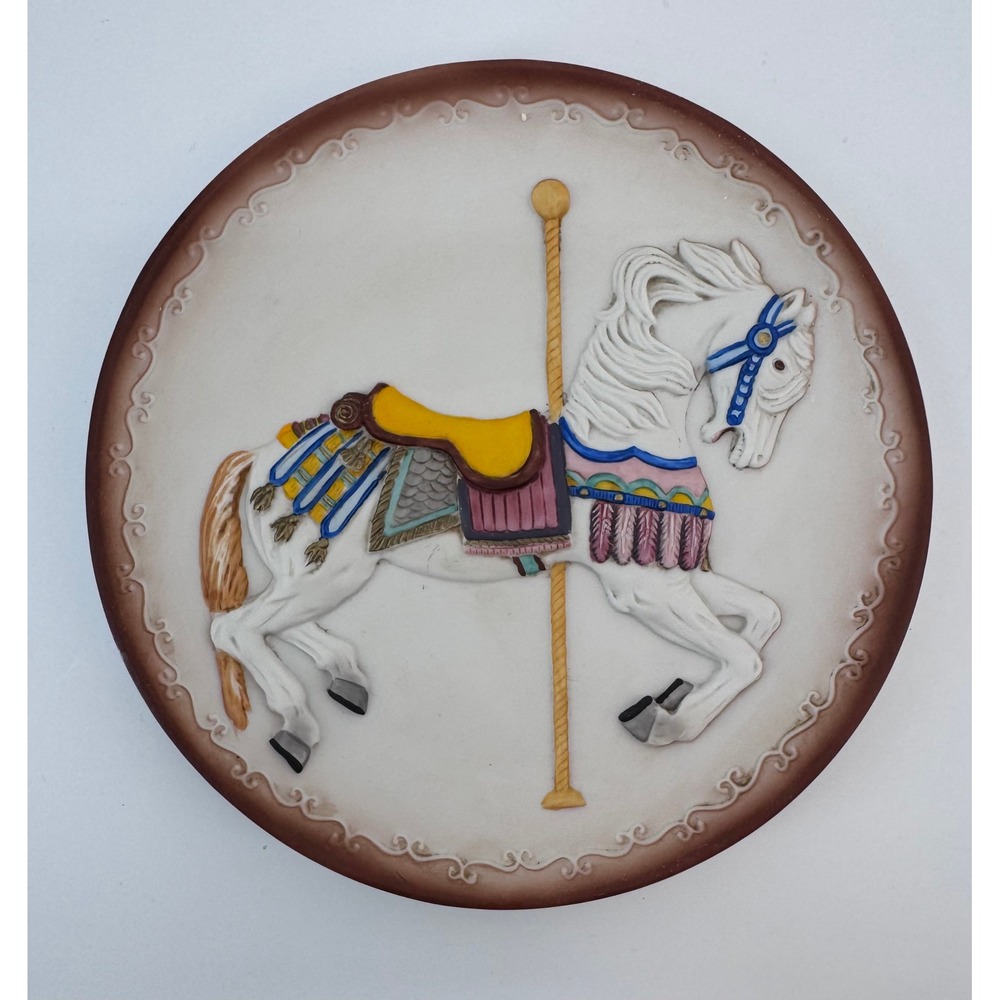 Lily of the Fields Collectors Plate Carousel Limited Edition 80 Sonoma Fair